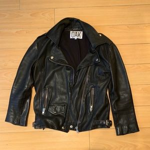 COPY - Mashed slouchy leather jacket